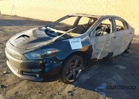 2016 Dodge Dart Gt from USA, damaged, VIN 1C3CDFEB9GD645445